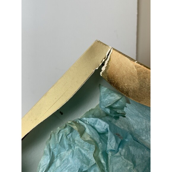 Koestel West Germany Wax Angel Tree Topper Gold Christmas Original Box 7” READ - Picture 14 of 15